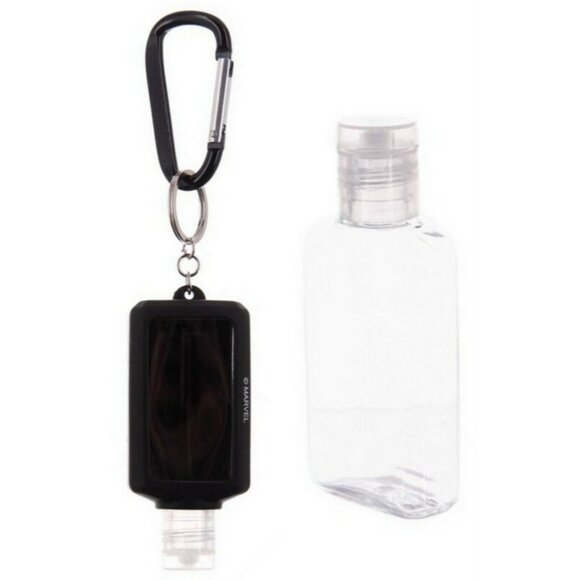 Bioworld Marvel The Essential Bottle Keychain w/ Carabiner Clip & 1oz Bottle,1pc - Picture 2 of 6